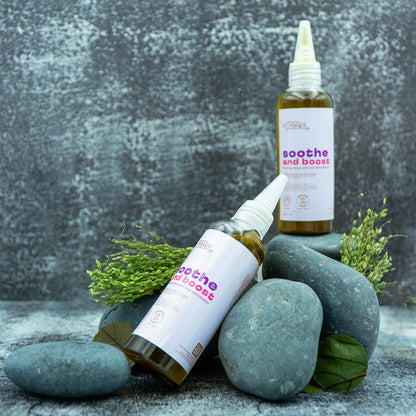 Herb-Infused Hair Oil: Soothe And Boost